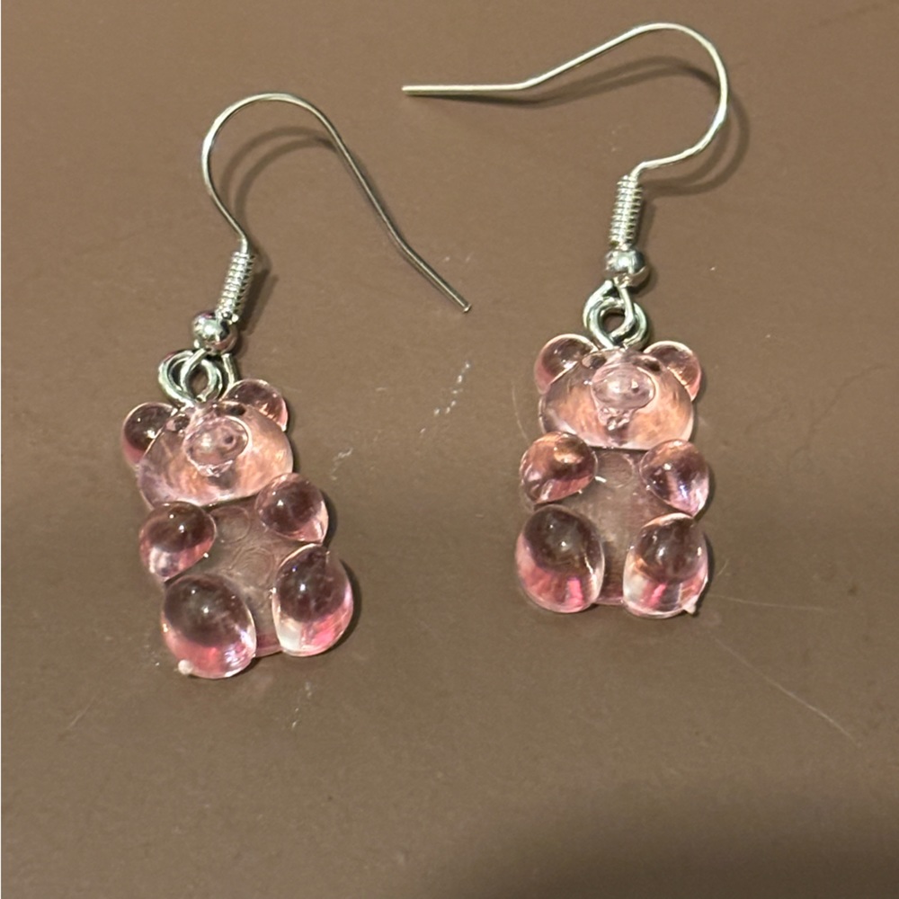 🆕Resin Gummy/Gummi Bear Earrings, Brand New